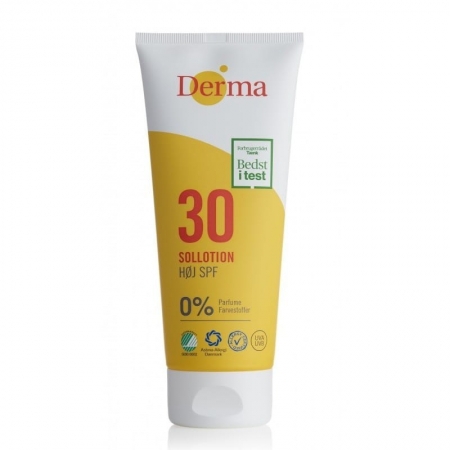 Derma Sun Balsam słoneczny SPF 30 hipoalergiczny certyfikowany 200ml